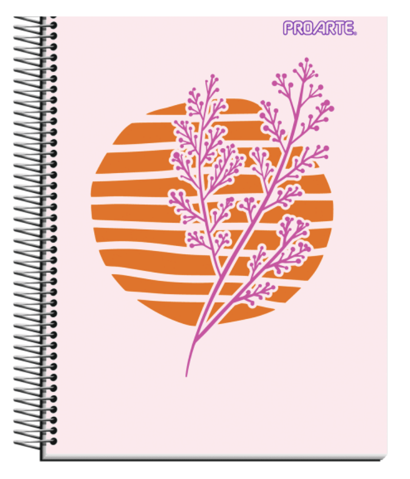 Cuaderno Proarte Mujer carta 120hjs 7mm3