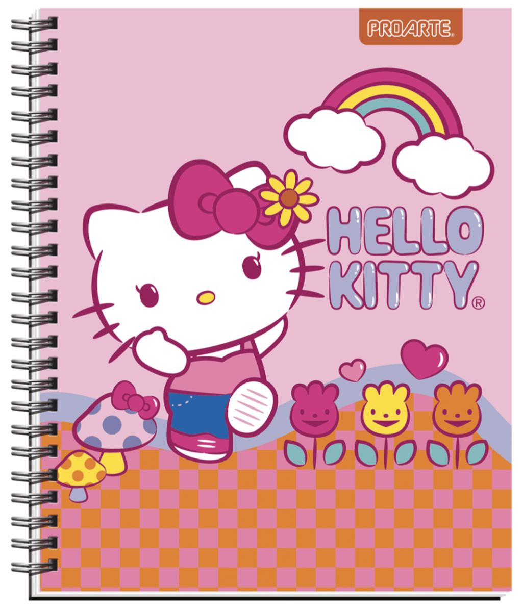 Cuaderno universitario Proarte 100hjs Hello Kitty2