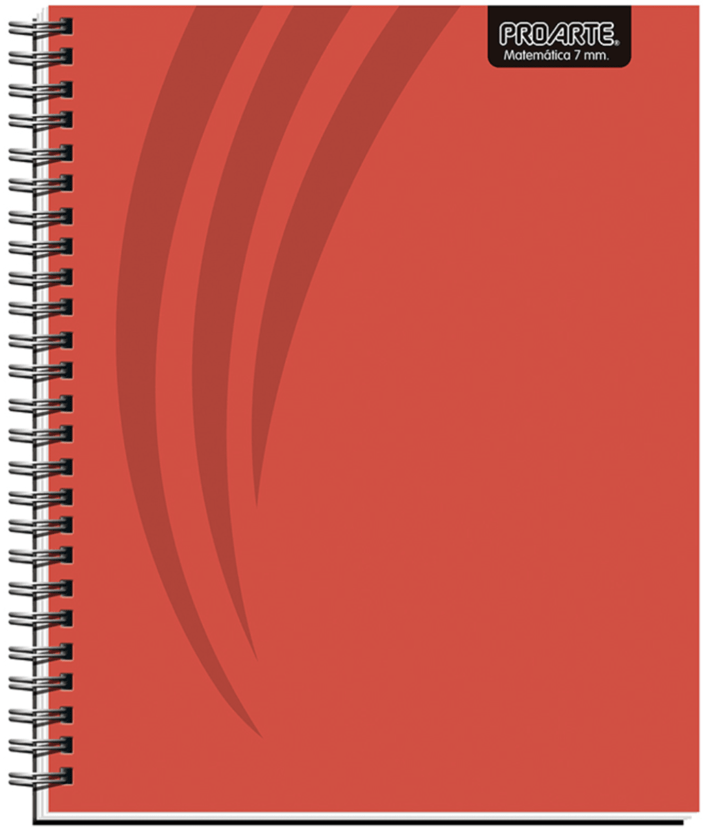 CUADERNO UNIVERSITARIO PROARTE LISO 100 HOJAS 7 MM6
