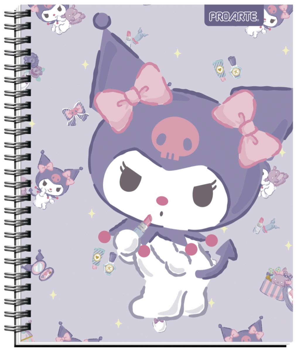 Cuaderno Universitario Proarte 100hjs kuromi2
