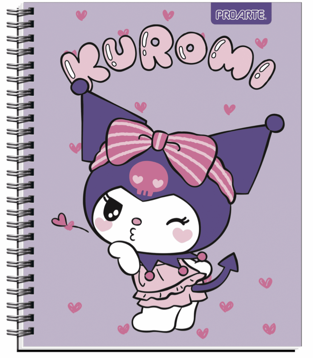 Cuaderno Universitario Proarte 100hjs kuromi4