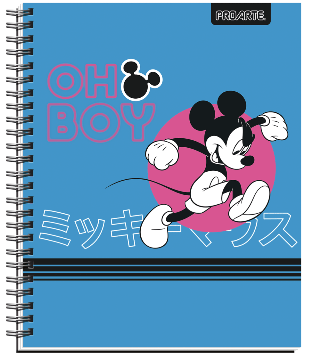 Cuaderno Universitario proarte 100hjs MICKEY3