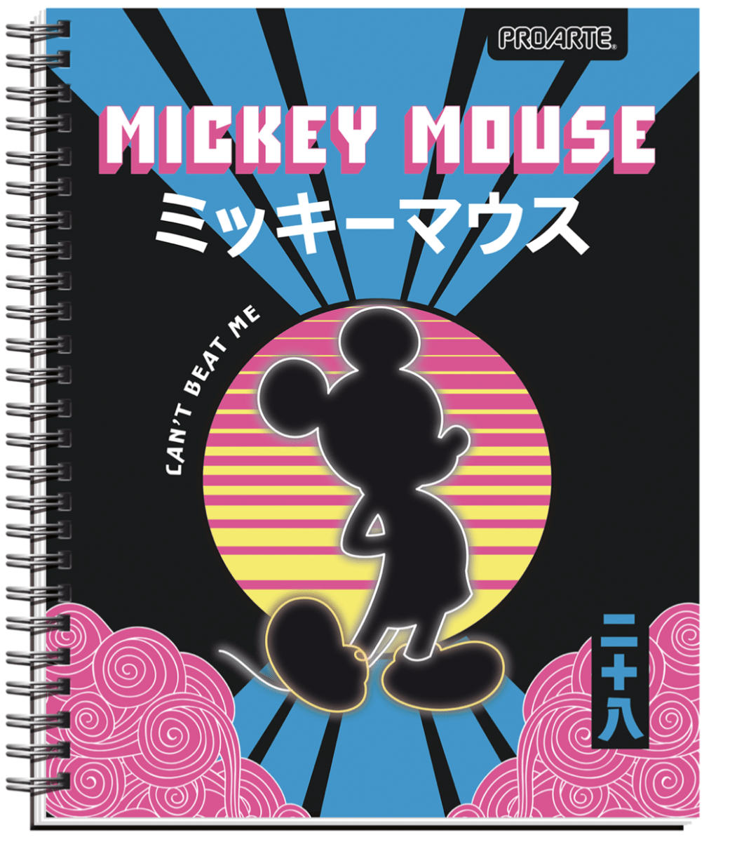Cuaderno Universitario proarte 100hjs MICKEY4