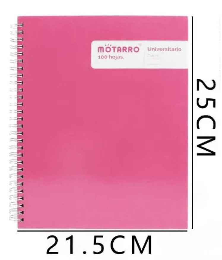 Cuaderno universitario Motarro 100hjs croquis3