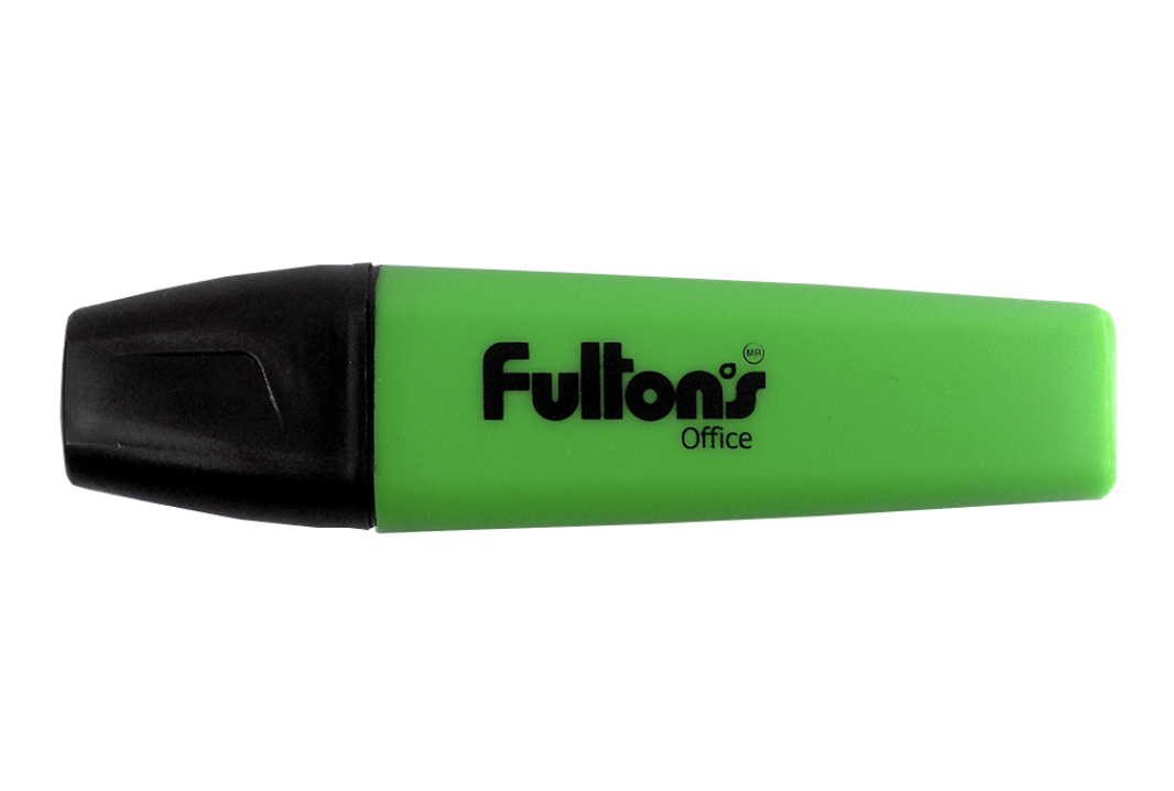 DESTACADOR FULTON´S VERDE 1014073