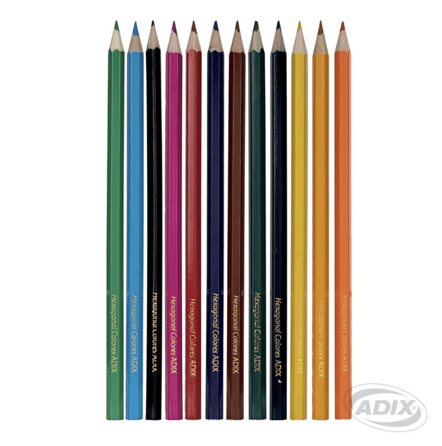 Lapiz color ADIX largo 12 unidades2
