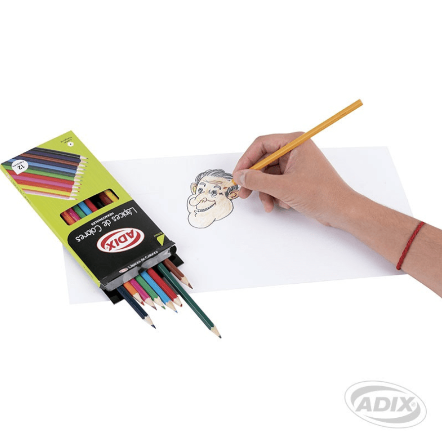 Lapiz color ADIX largo 12 unidades3