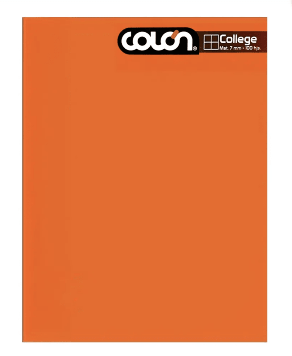 Cuaderno college Colon M7 100hjs4