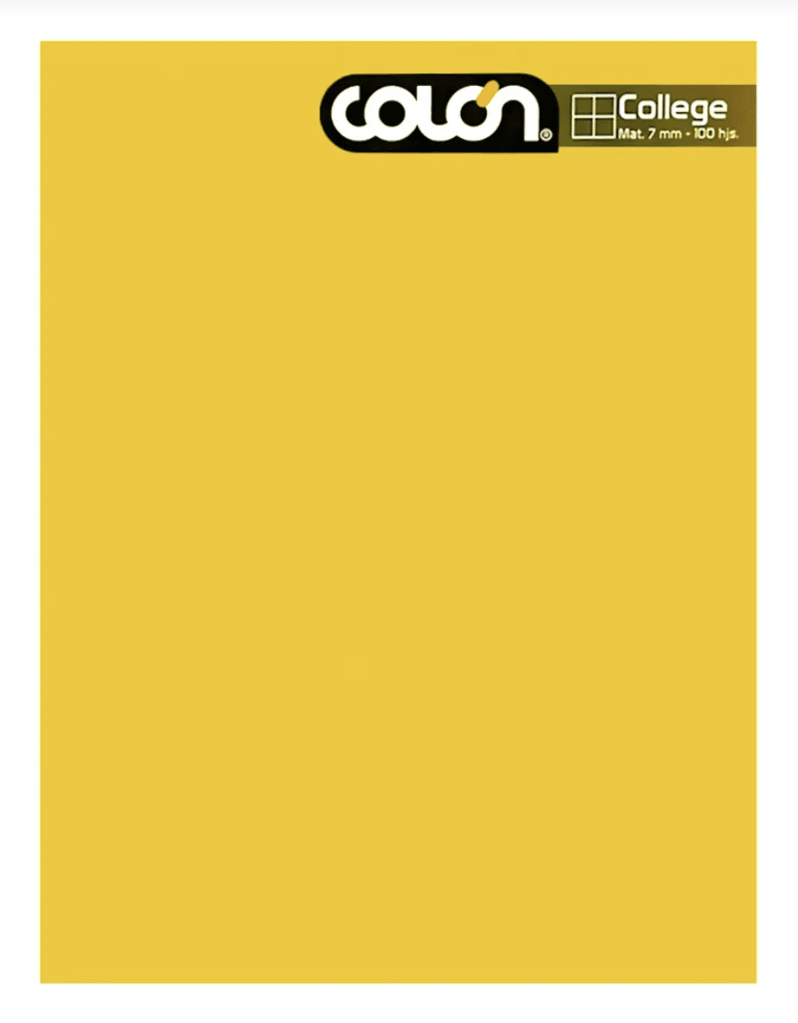 Cuaderno college Colon M7 100hjs 0