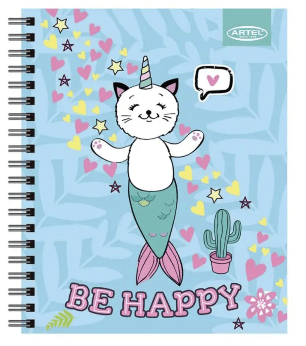 Cuaderno Universitario artel M7 100hojas Unicornio2