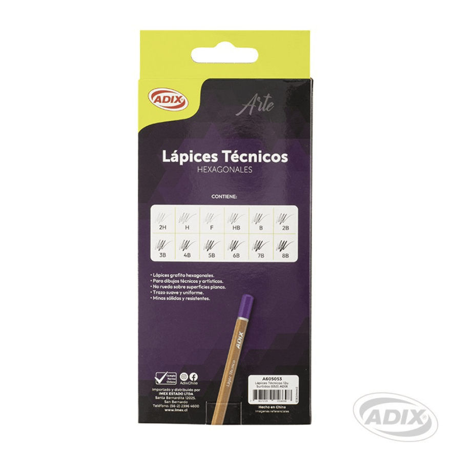 Lapiz Tecnico ADIX 4B  (044)3