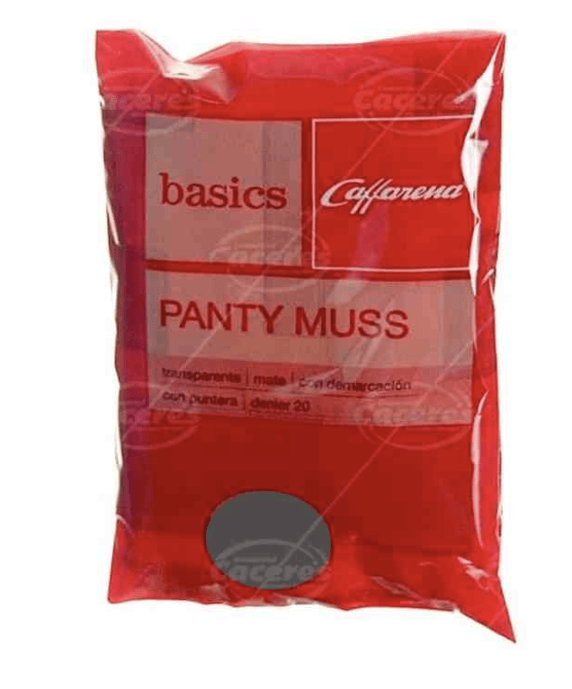 PANTY MUSS NEGRO TALLA 22