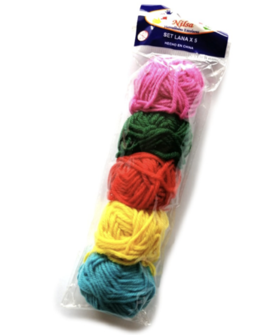 lana escolar NILSA x5pcs 2