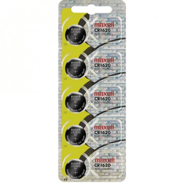 PILA MAXELL  5PCS CR1620 0