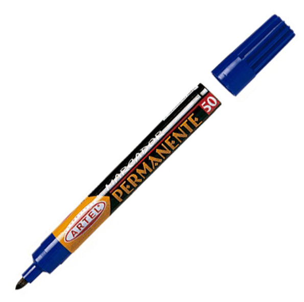 Plumon Permanente Artel Azul P/R2