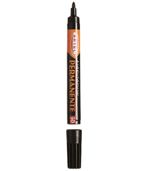 PLUMON PERMANENTE ARTEL NEGRO PUNTA REDONDA S502