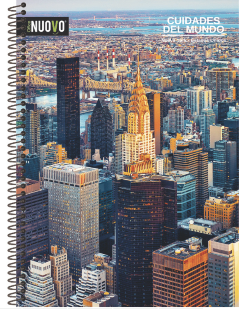 Cuaderno triple Nuovo World Cities 150hjs3