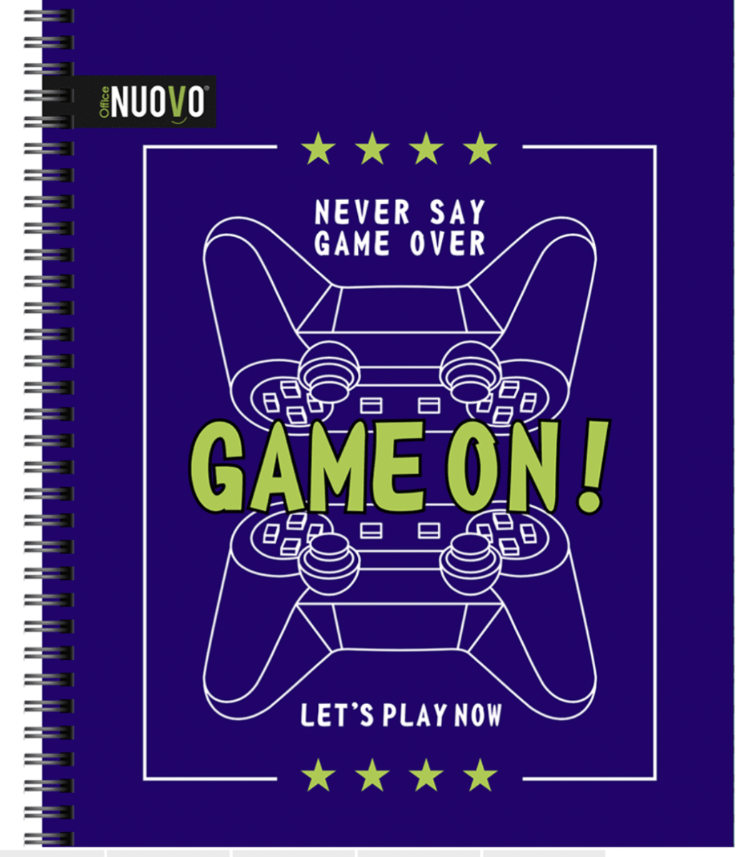Cuaderno Universitario Nuovo Gamer 100hjs M72