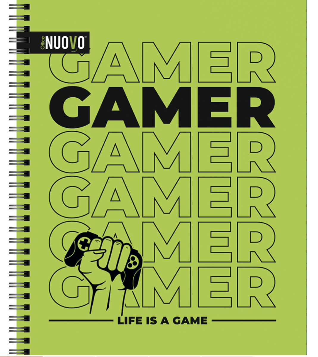 Cuaderno Universitario Nuovo Gamer 100hjs M74
