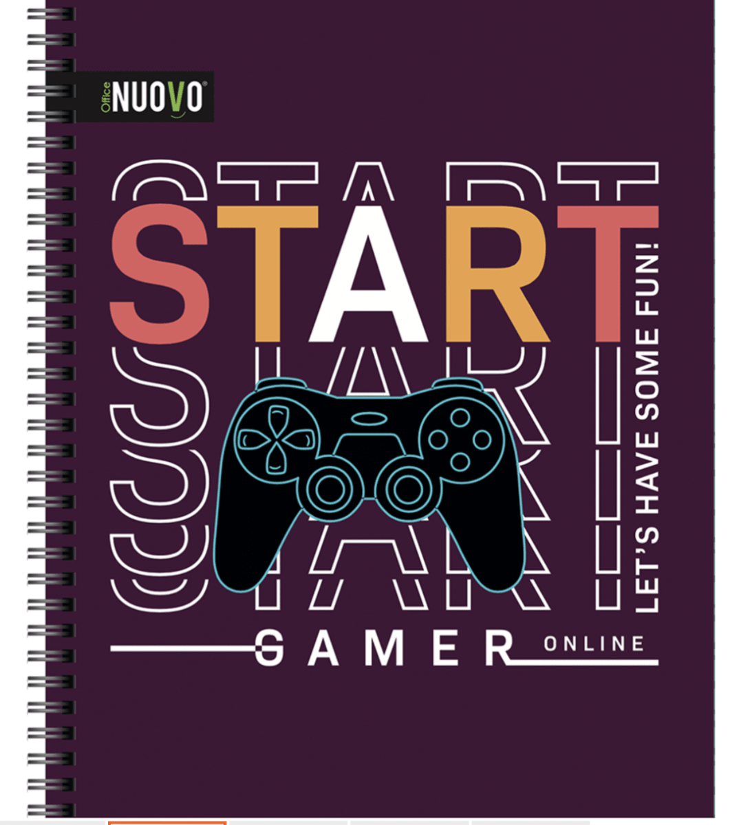 Cuaderno Universitario Nuovo Gamer 100hjs M75