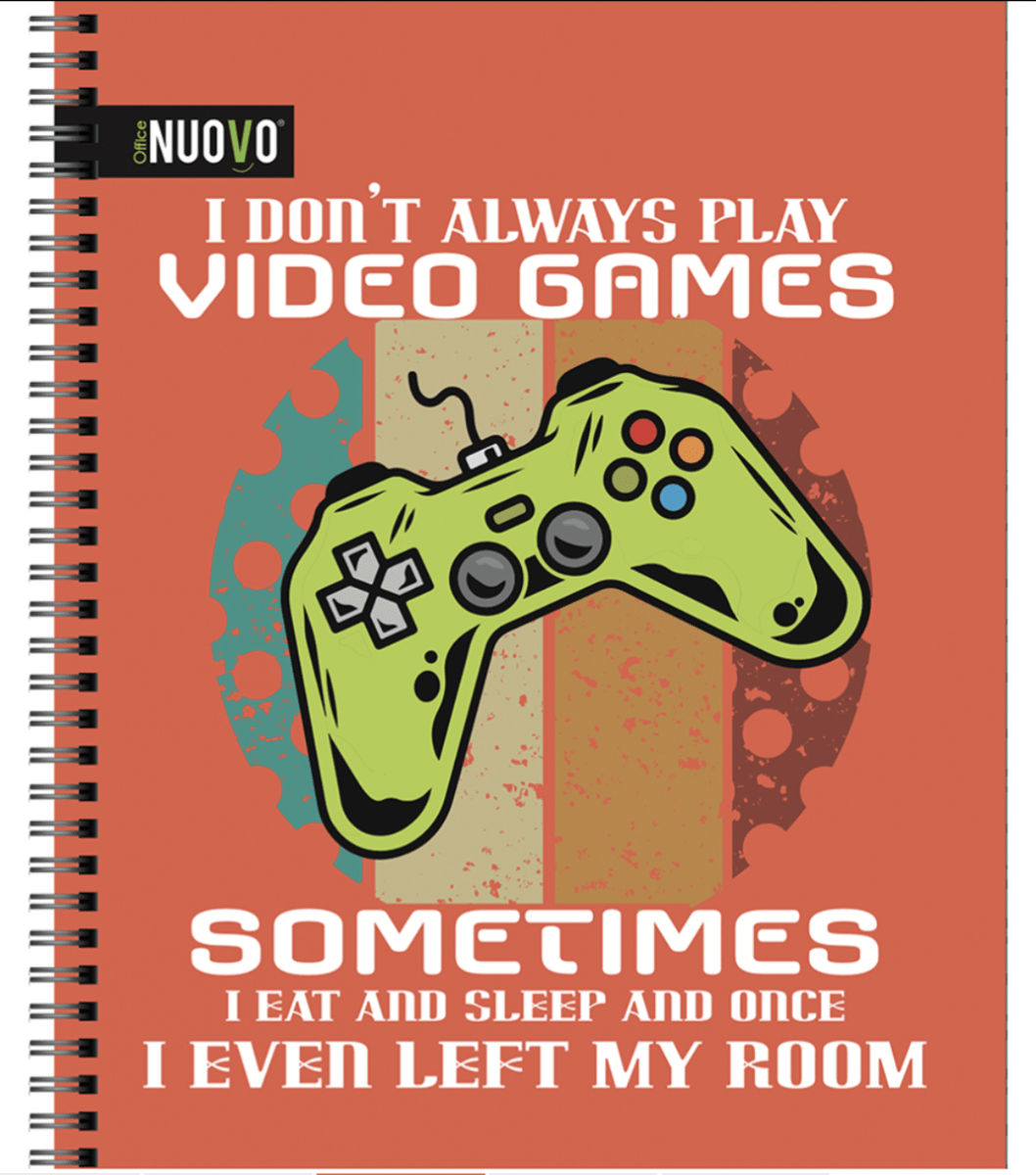 Cuaderno Universitario Nuovo Gamer 100hjs M76