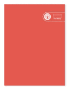 Cuaderno College Arte top Caligrafia Vertical 80hjs2