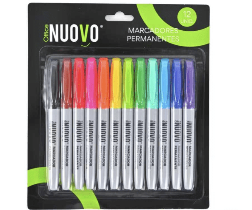 Plumón Permanente Nuovo 12uni 0