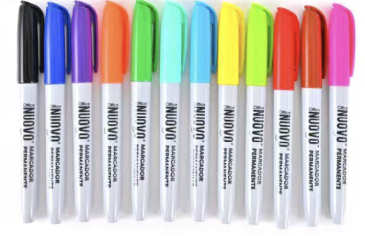 Plumón Permanente Nuovo 12uni2