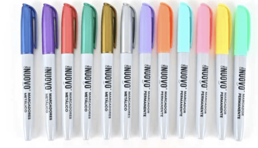 Plumon permanente Nuovo pastel 12uni2