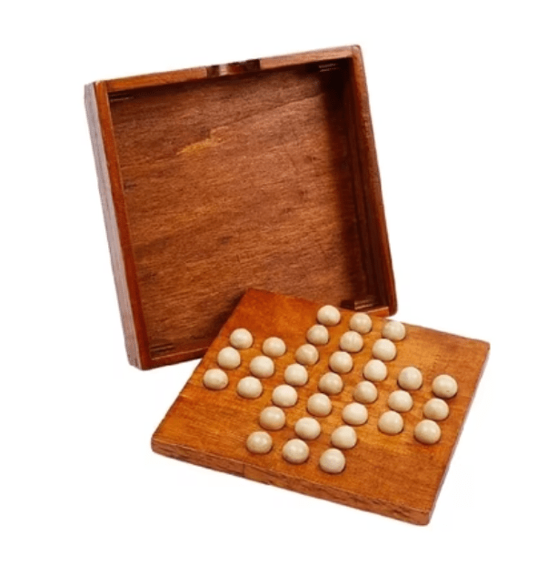 Solitario MADERA Juego De Ingenio2