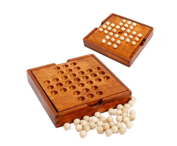 Solitario MADERA Juego De Ingenio3