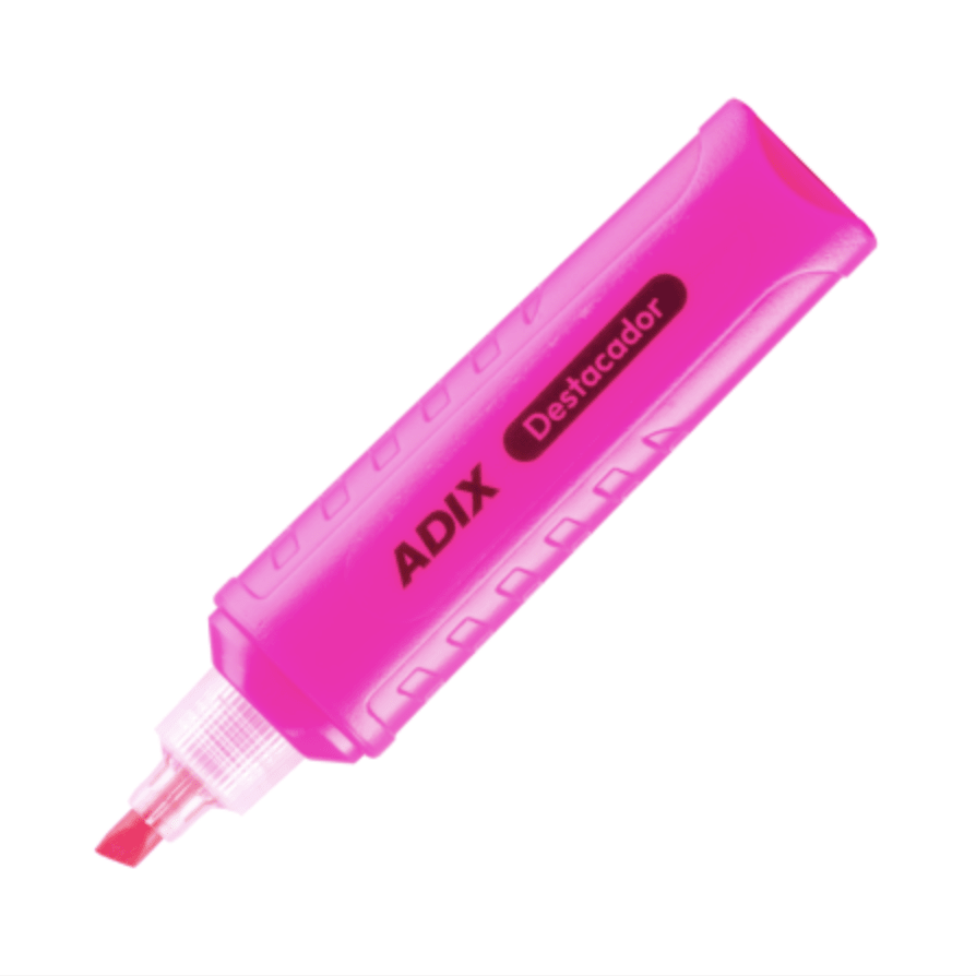 Destacador Oficina ADIX Rosado1