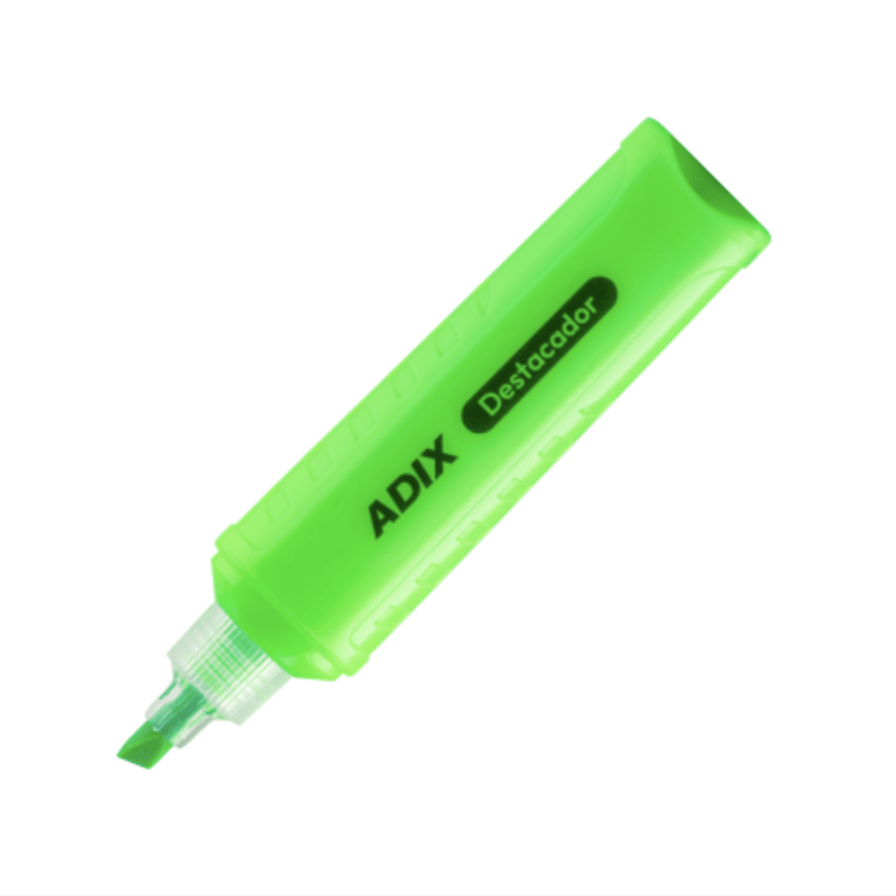 Destacador Oficina ADIX Verde1