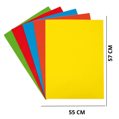 CARTULINA Nº9 COLOR 55x57 CM2