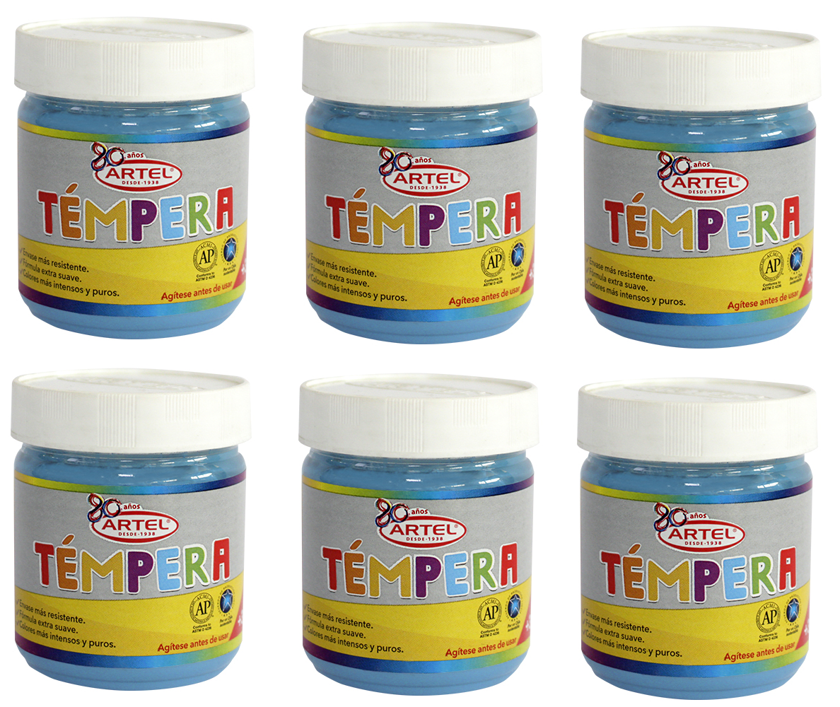 TEMPERA ARTEL CELESTE DE 100 ML1