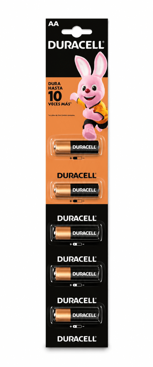 PILA DURACELL AA 6 UNID 1