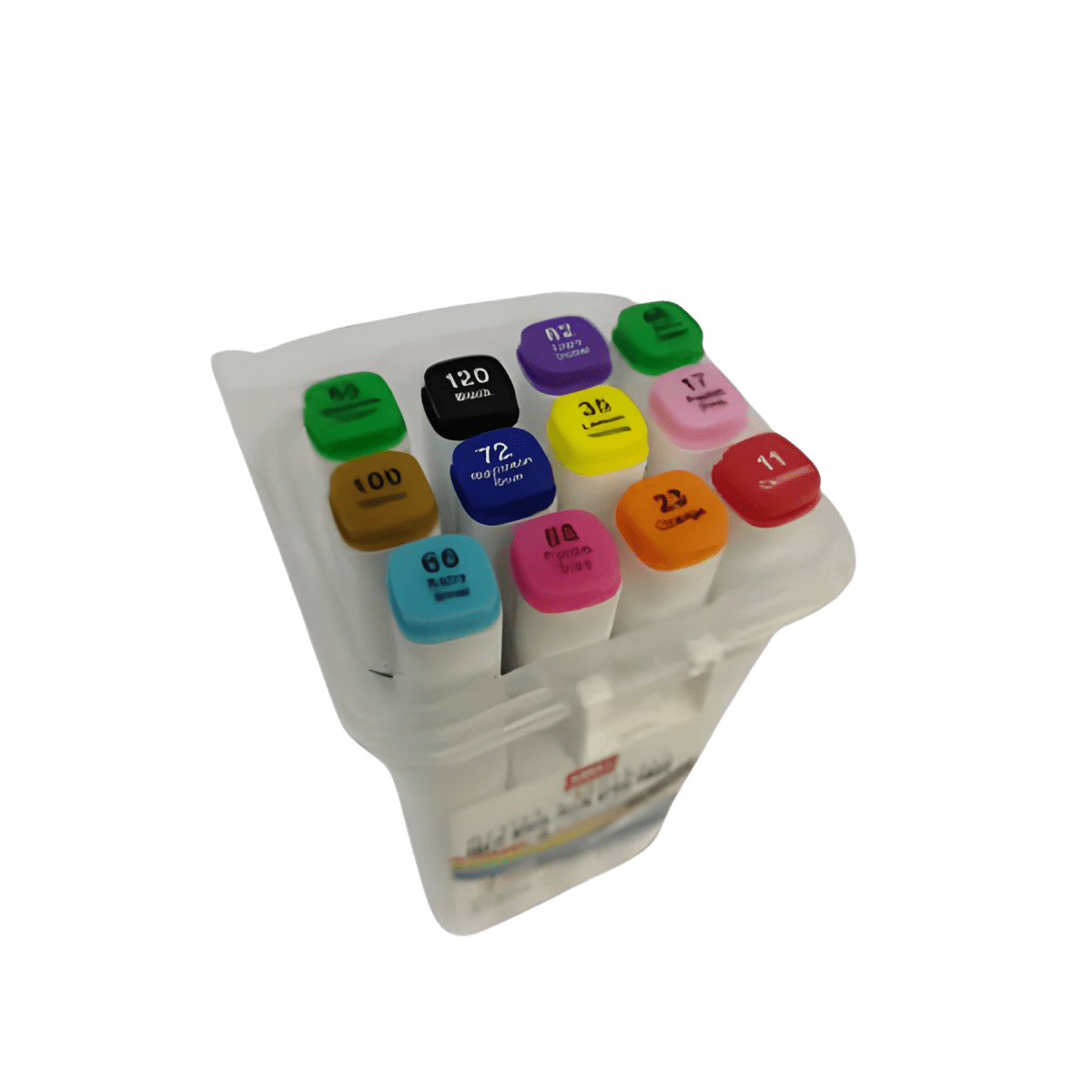 PLUMON DOBLE PUNTA 12 COLORES1