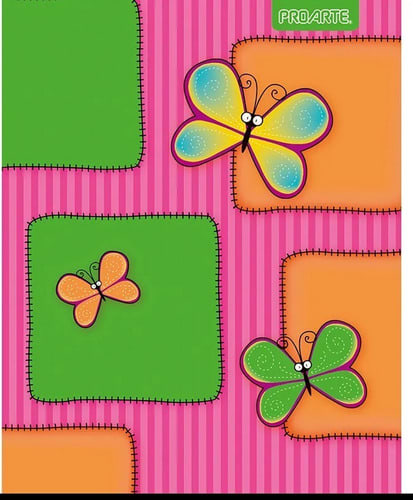 CUADERNO UNIVERSITARIO PROARTE PAINT 100 HOJAS 7 MM2