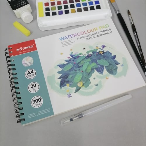 BLOCK DE ACUARELA A4 300GRA 30HOJAS1