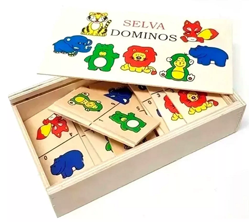 DIDACTICO DE MADERA DOMINO 0