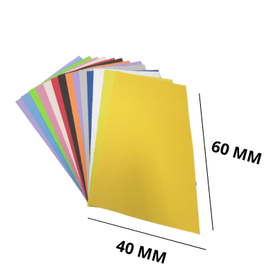 Goma Eva Pliego Lisa 60x40cm 10uni2