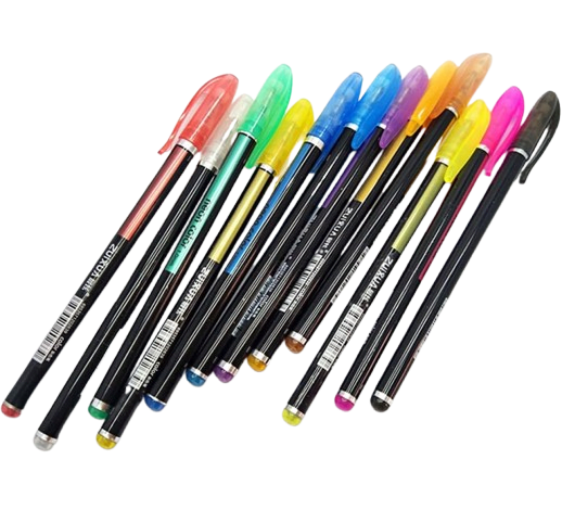 LAPÍZ GEL NEON 12 COLORES3