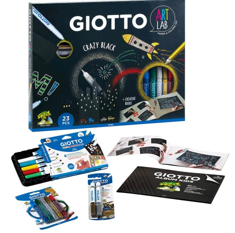 SET GIOTTOI ART LAB BLACK3