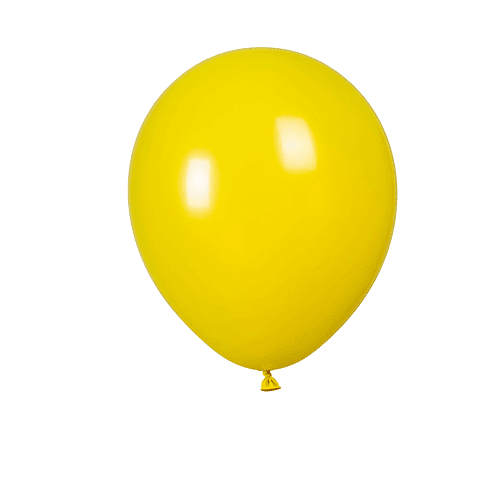 GLOBO BIG PARTY Nº9 AMARILLO 50UNI2