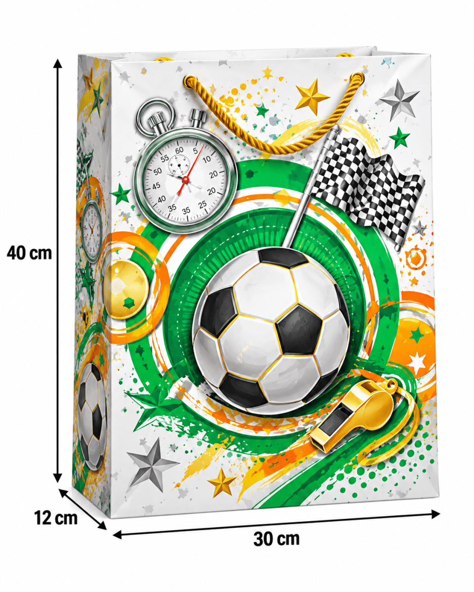 BOLSA DE REGALO DEPORTIVO GRANDE 30x40x12cm 12 UNIDES4