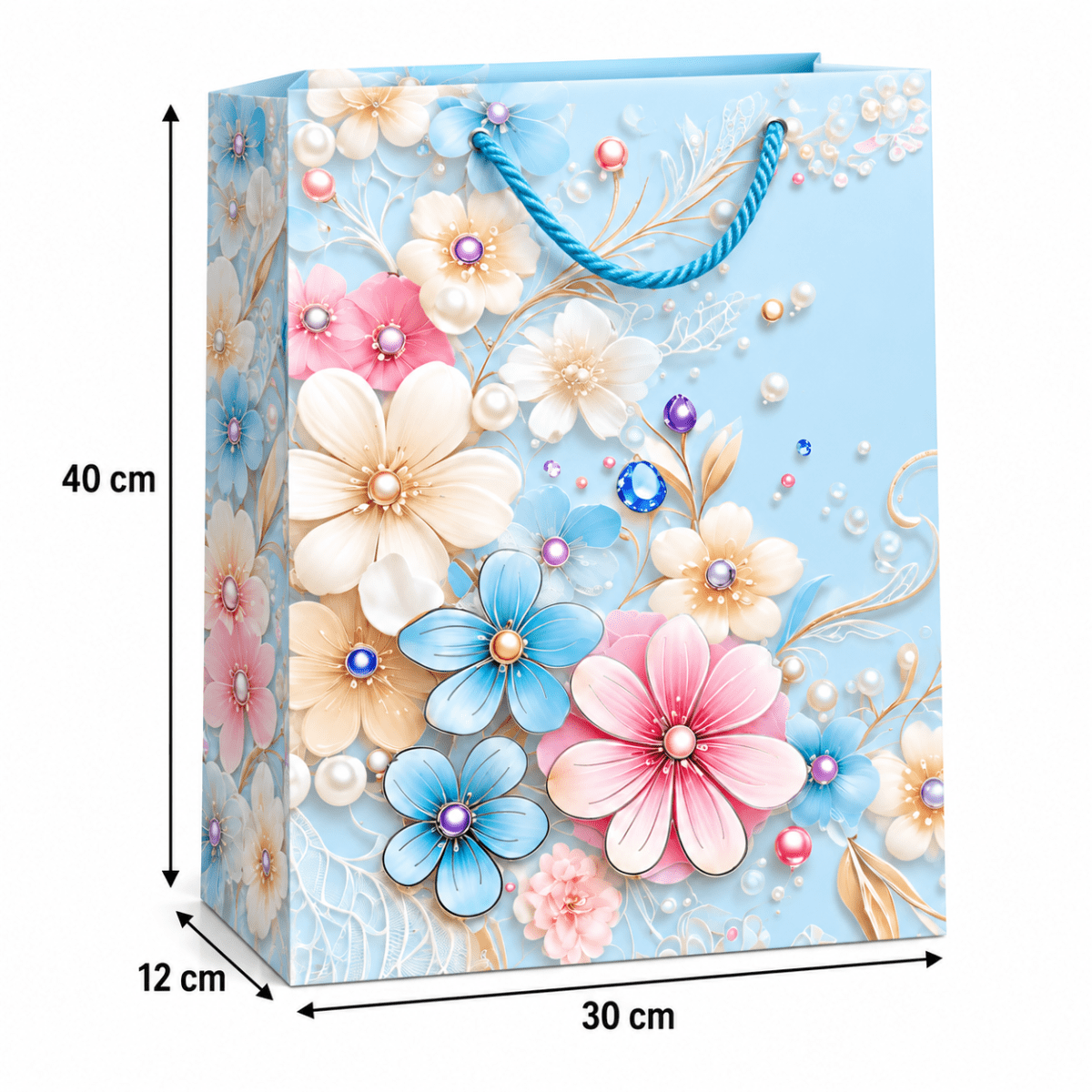 BOLSAS DE REGALO PARA DAMAS GRANDE 30x40x12cm 12 UNIDADES4