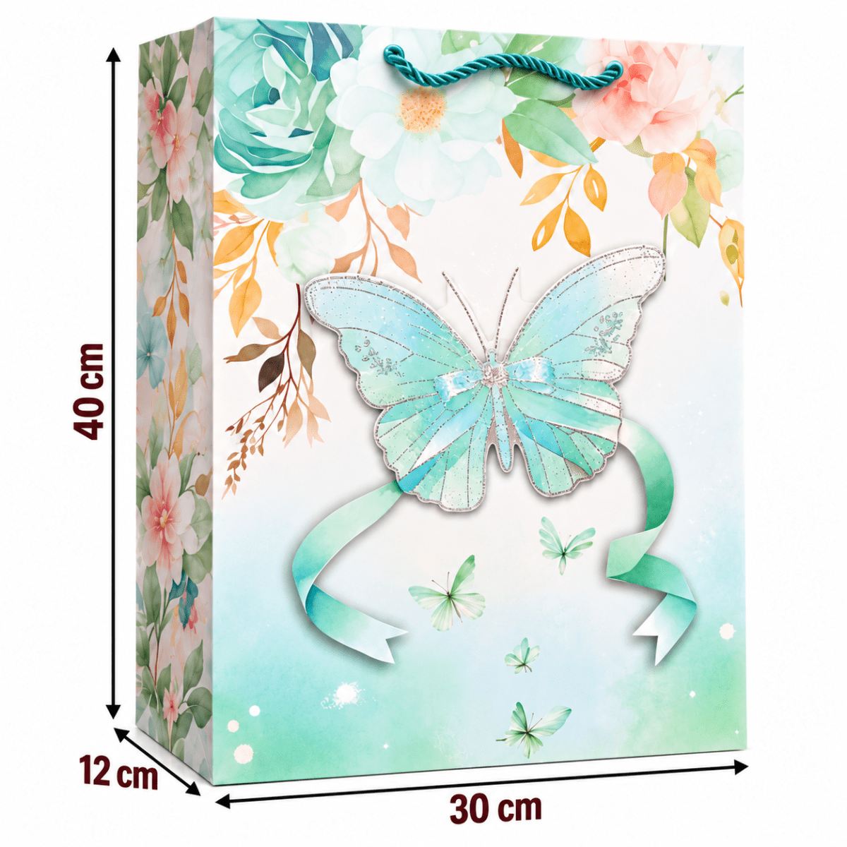 BOLSA DE REGALO DAMA GRANDE 30X40X12CM2