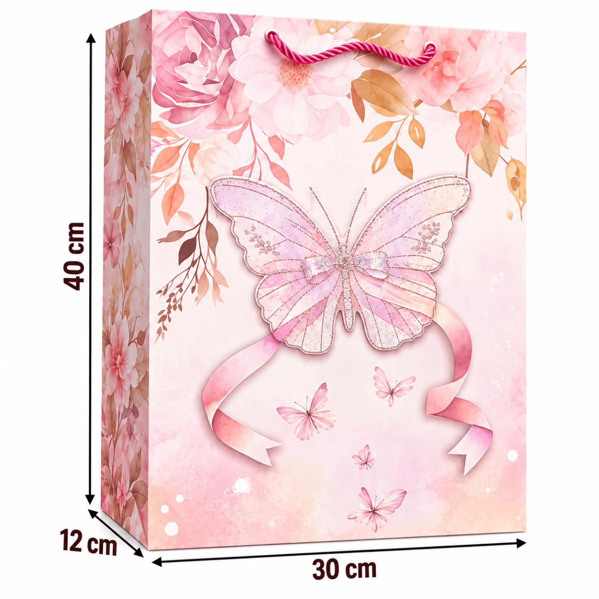 BOLSA DE REGALO DAMA GRANDE 30X40X12CM3