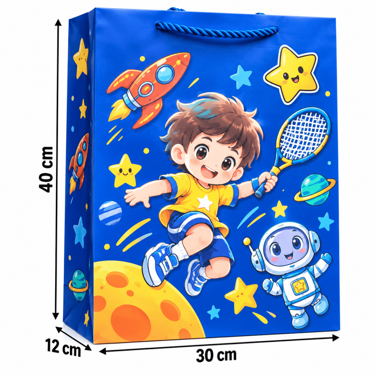 BOLSA DE REGALO NIÑO GRANDE 30X40X12CM4