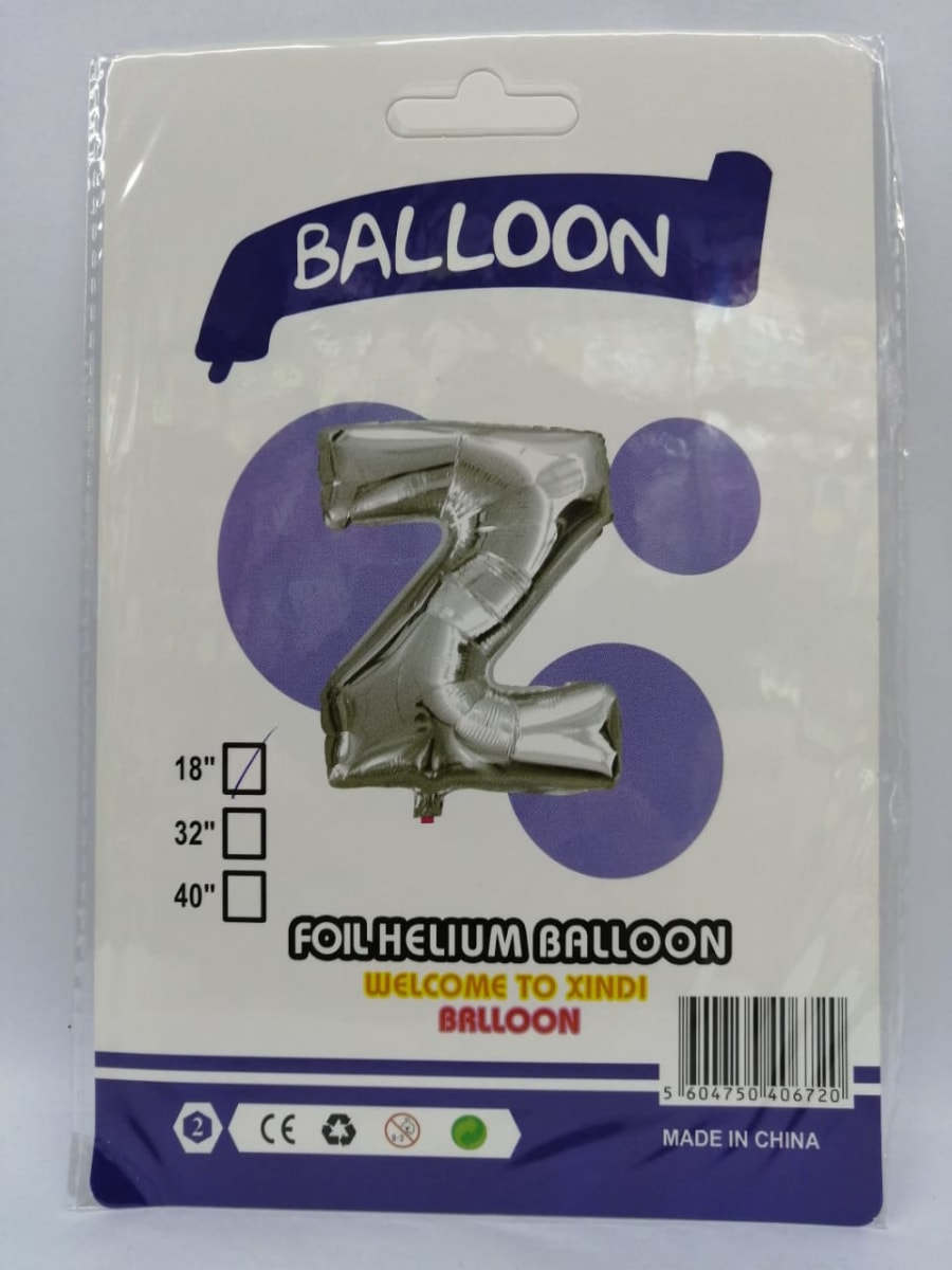 GLOBO METALICOS LETRAS 16'' ALE-20SEP10127